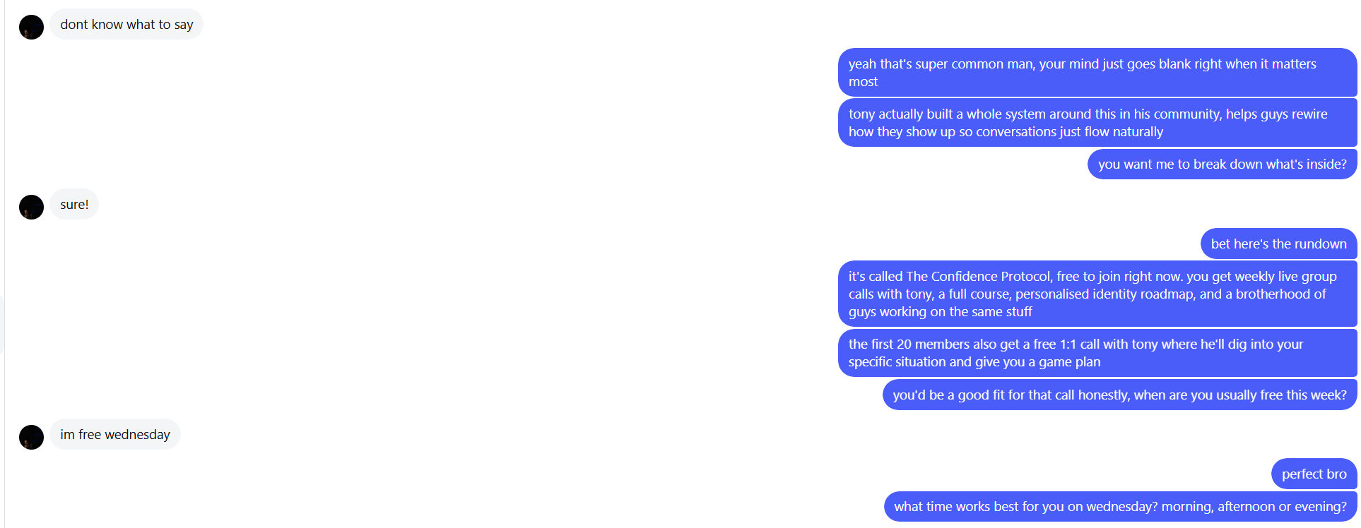 Creator-Founder: Online Coaching lead automation